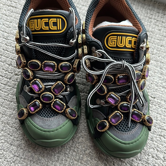 Gucci Flashtrek Sneakers Gucci Jeweled Shoes GUCCI FLASHTREK